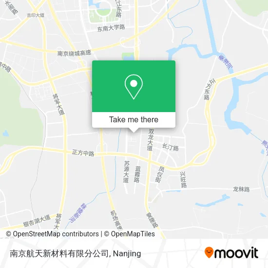 南京航天新材料有限分公司 map