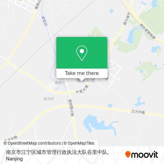 南京市江宁区城市管理行政执法大队谷里中队 map