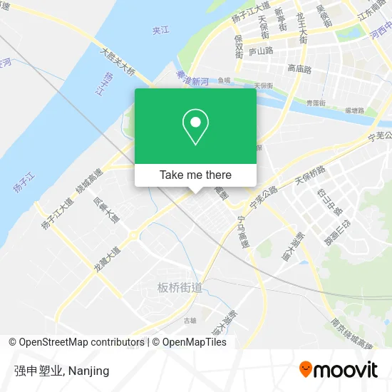 强申塑业 map