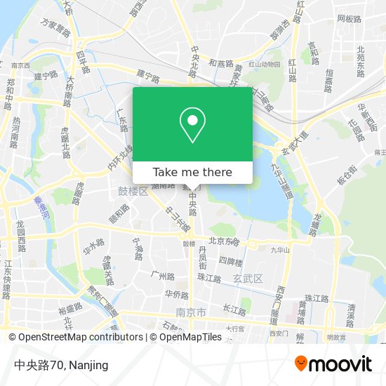 中央路70 map