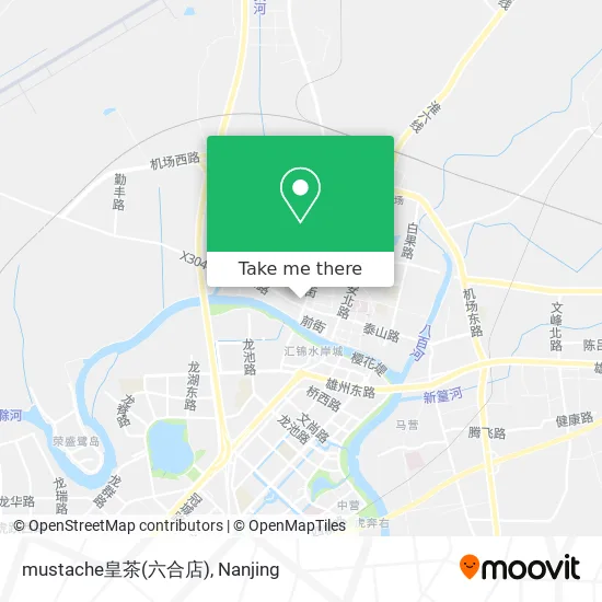 mustache皇茶(六合店) map