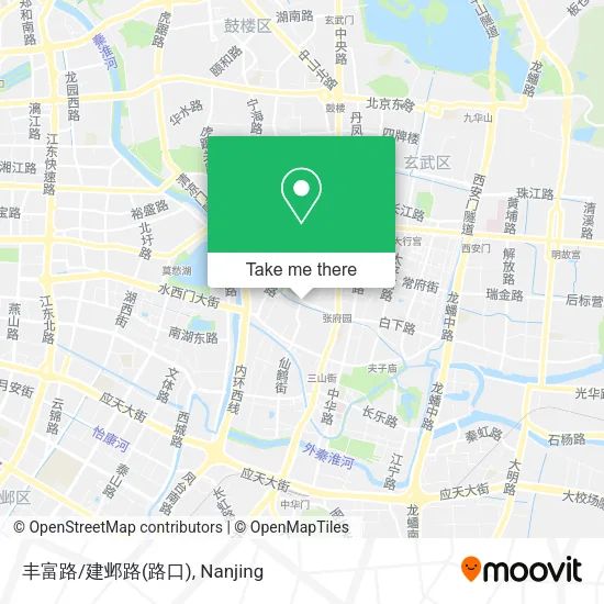 丰富路/建邺路(路口) map