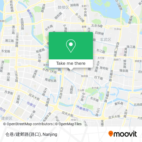 仓巷/建邺路(路口) map