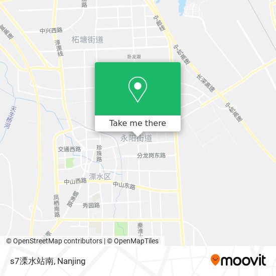 s7溧水站南 map