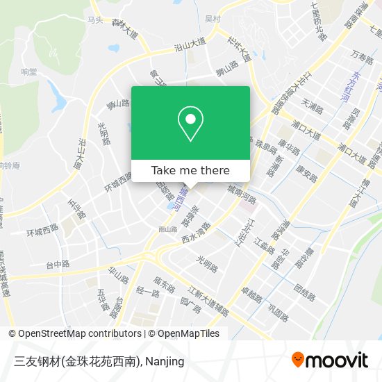 三友钢材(金珠花苑西南) map