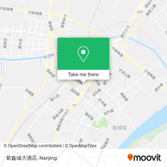 紫鑫城大酒店 map