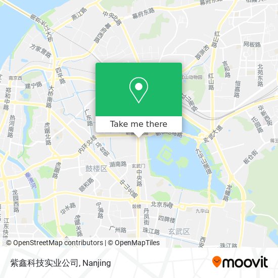 紫鑫科技实业公司 map