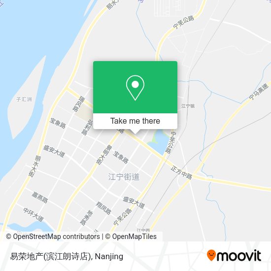 易荣地产(滨江朗诗店) map