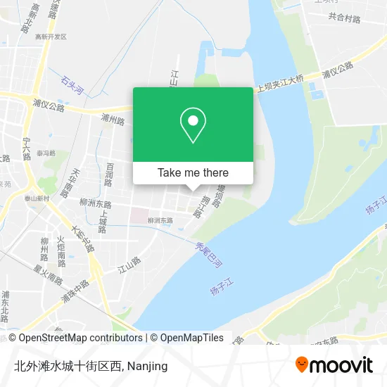 北外滩水城十街区西 map