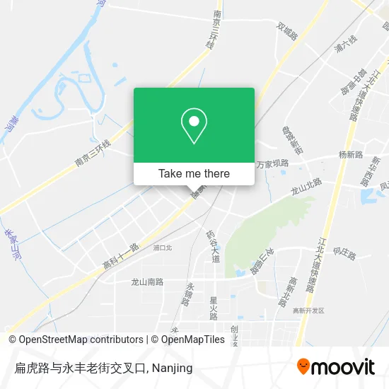 扁虎路与永丰老街交叉口 map