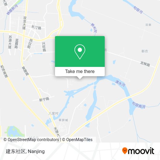 建东社区 map