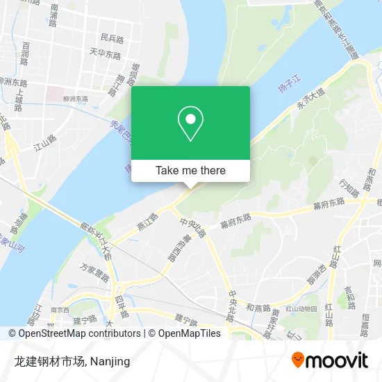 龙建钢材市场 map