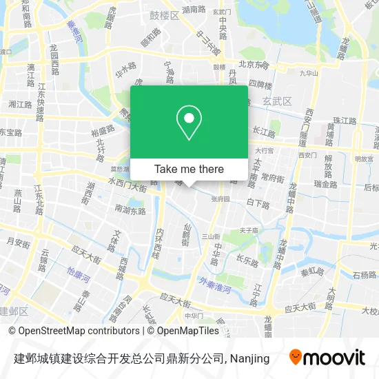 建邺城镇建设综合开发总公司鼎新分公司 map