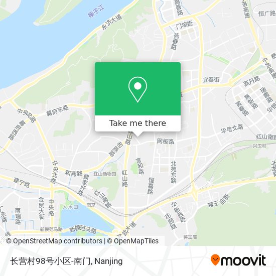 长营村98号小区-南门 map