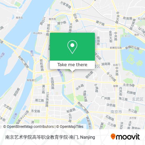 南京艺术学院高等职业教育学院-南门 map