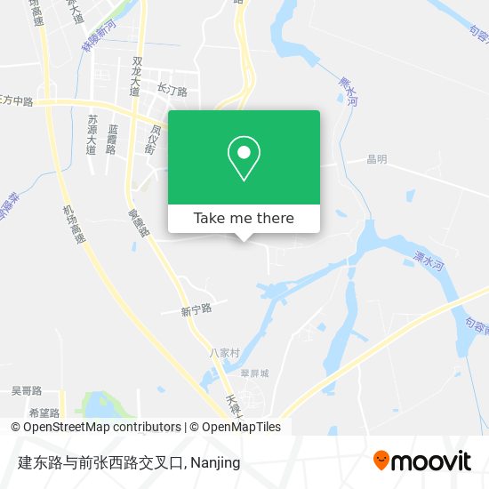 建东路与前张西路交叉口 map