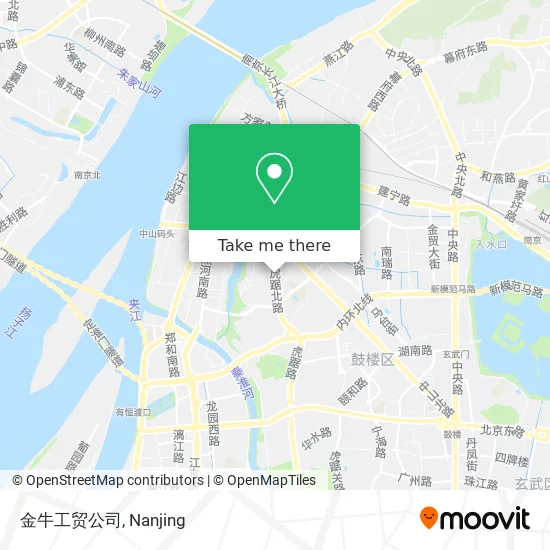 金牛工贸公司 map