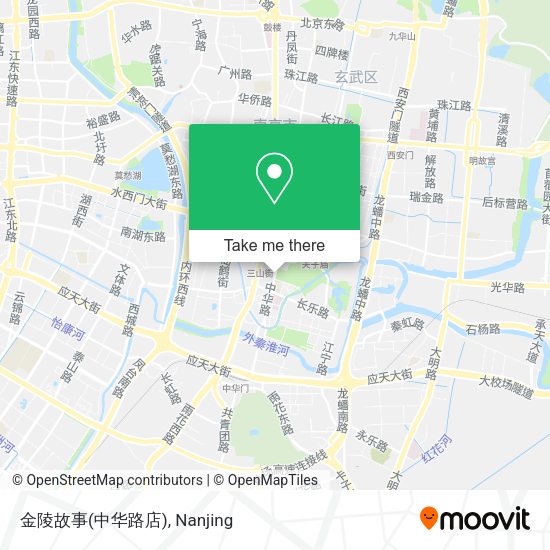 金陵故事(中华路店) map