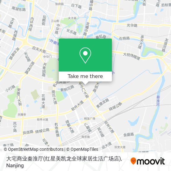 大宅商业秦淮厅(红星美凯龙全球家居生活广场店) map