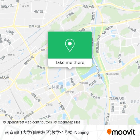 南京邮电大学(仙林校区)教学-4号楼 map