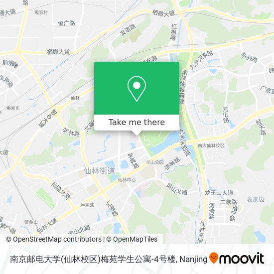 南京邮电大学(仙林校区)梅苑学生公寓-4号楼 map
