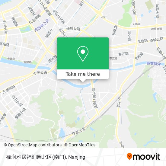 福润雅居福润园北区(南门) map