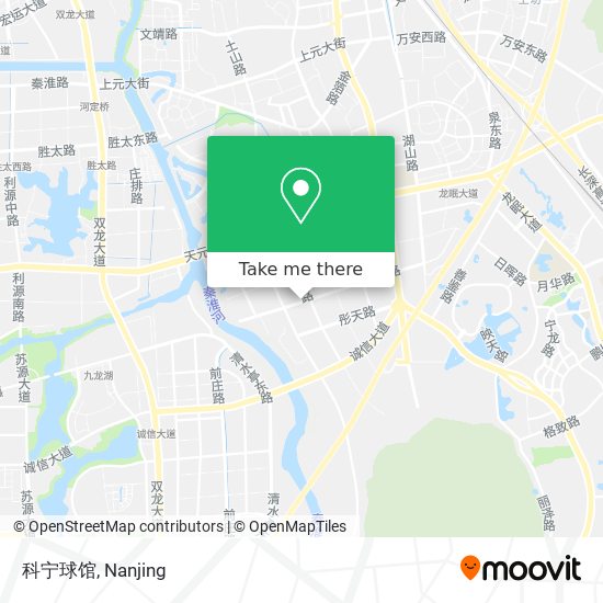 科宁球馆 map