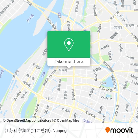江苏科宁集团(河西总部) map