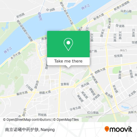 南京诺曦中药护肤 map