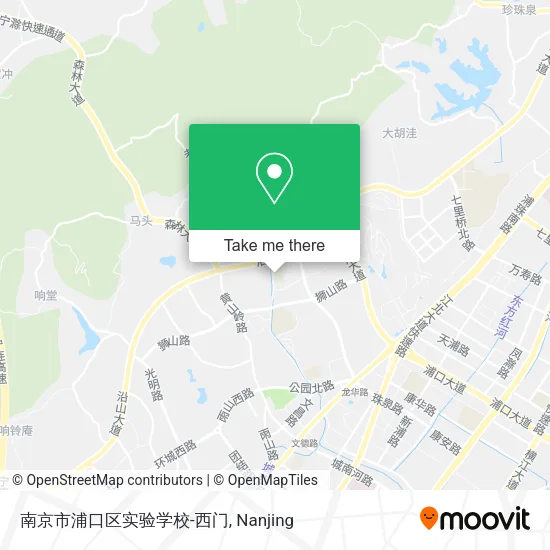 南京市浦口区实验学校-西门 map