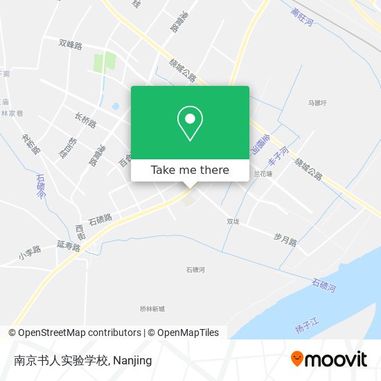 南京书人实验学校 map