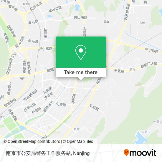 南京市公安局警务工作服务站 map