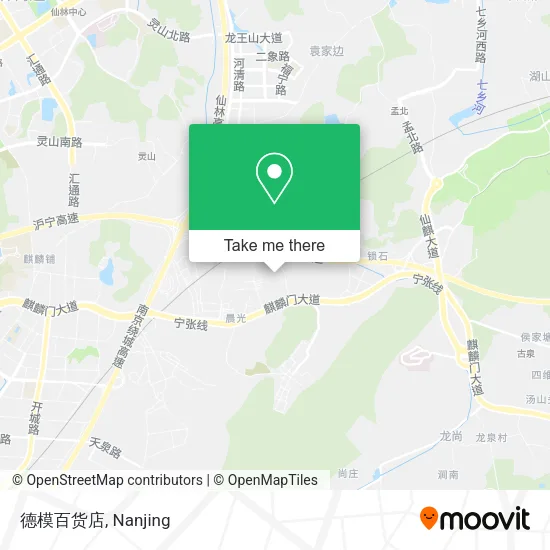 德模百货店 map