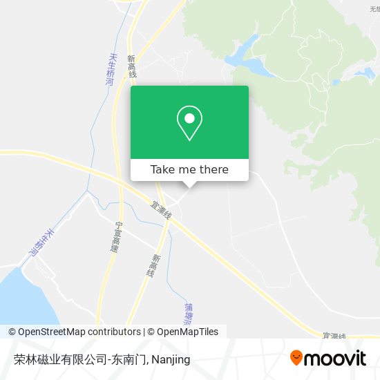 荣林磁业有限公司-东南门 map