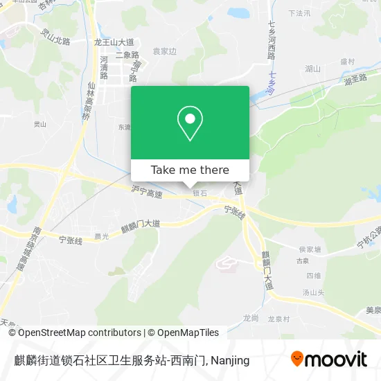 麒麟街道锁石社区卫生服务站-西南门 map