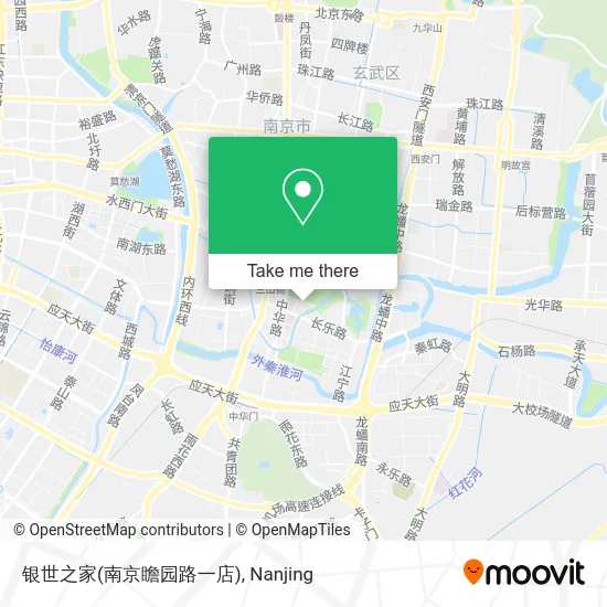 银世之家(南京瞻园路一店) map
