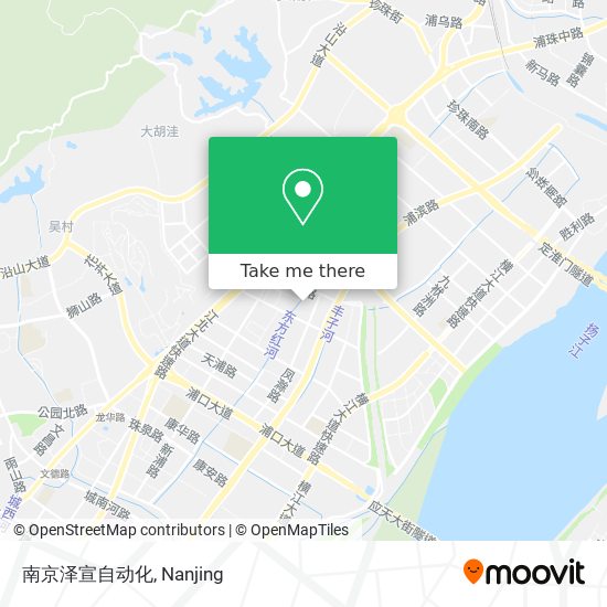 南京泽宣自动化 map