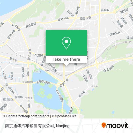 南京通华汽车销售有限公司 map