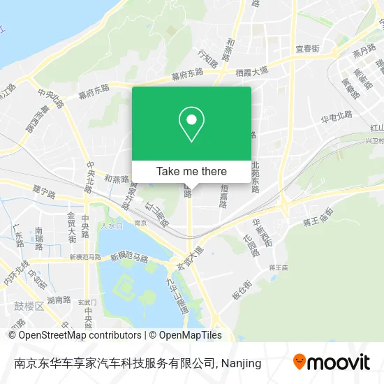 南京东华车享家汽车科技服务有限公司 map