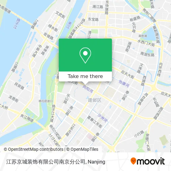 江苏京城装饰有限公司南京分公司 map