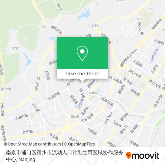 南京市浦口区宿州市流动人口计划生育区域协作服务中心 map