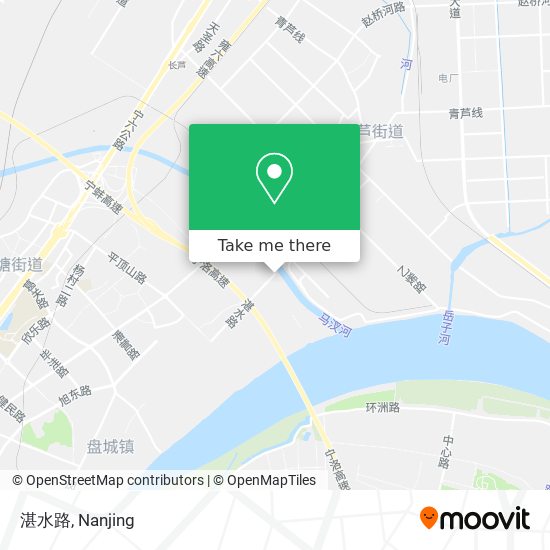 湛水路 map