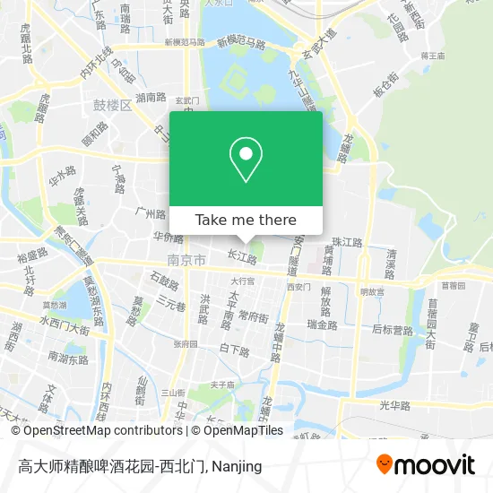 高大师精酿啤酒花园-西北门 map