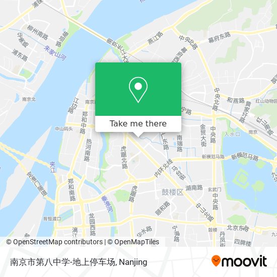 南京市第八中学-地上停车场 map