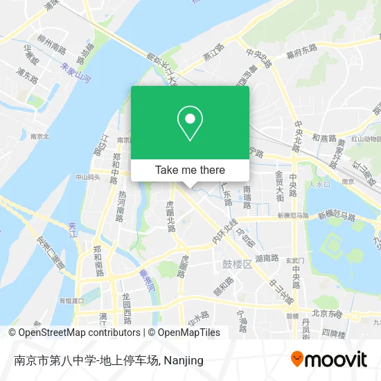 南京市第八中学-地上停车场 map