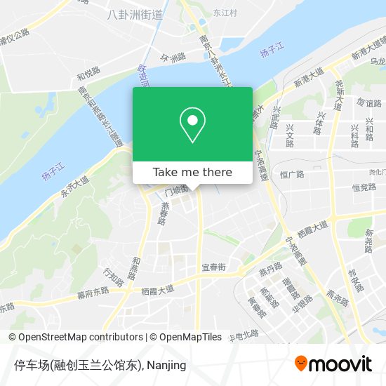 停车场(融创玉兰公馆东) map