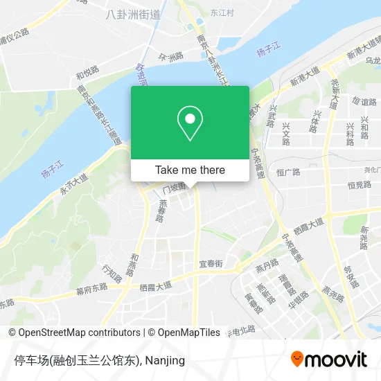 停车场(融创玉兰公馆东) map