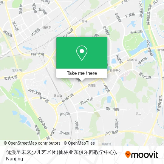 优漫星未来少儿艺术团(仙林亚东俱乐部教学中心) map
