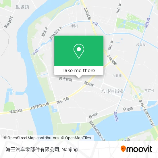 海王汽车零部件有限公司 map