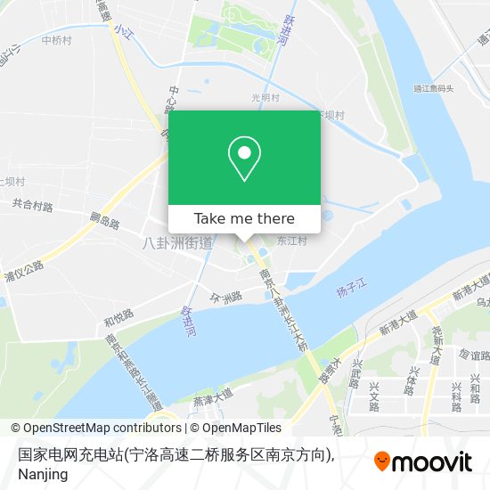 国家电网充电站(宁洛高速二桥服务区南京方向) map